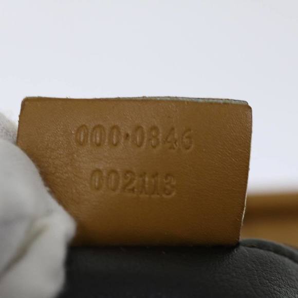 GUCCI GG Canvas Sherry Line Hand Bag Beige Red Brown 000 0846 Auth 70123 - Picture 12 of 16